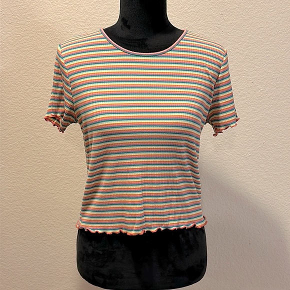 Rainbow Striped Shirt - Picture 1 of 3